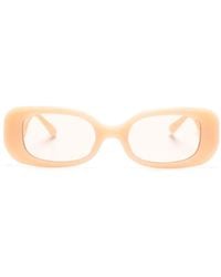 Linda Farrow - Lola Rectangle-Frame Sunglasses - Lyst