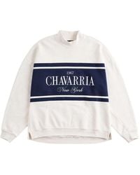 Willy Chavarria - Gilroy Crew-Neck Sweatshirt - Lyst