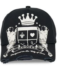 VAQUERA - Casquette Imprimée À Effet Usé - Lyst