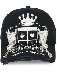 VAQUERA - Casquette Imprimée À Effet Usé - Lyst
