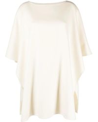 Fabiana Filippi - Poncho Mit U-Boot-Ausschnitt - Lyst