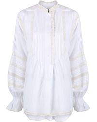 Zadig & Voltaire - Broderie Anglaise Blouse - Lyst