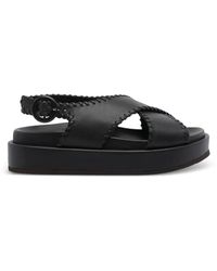 Paloma Barceló - Open-Toe Buckle-Fastening Sandals - Lyst