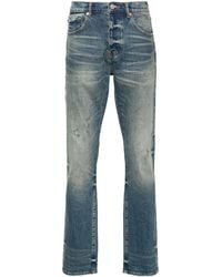 Purple Brand - P005 2 Year Dirty Fade Straight-Leg Jeans - Lyst