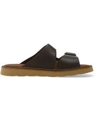 Clarks - Solsbury Buckle-Fastening Leather Sandals - Lyst