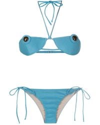 Adriana Degreas - Detail-appliqué Bikini Set - Lyst