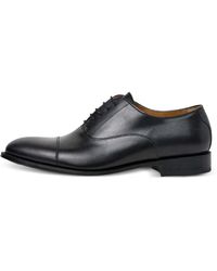 Hackett - Working Leather Oxford Shoes - Lyst