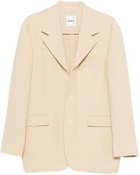 Sandro - Buttoned Blazer - Lyst