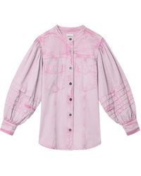 Isabel Marant - Chemise Mileda À Poche Poitrine - Lyst