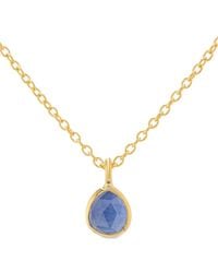 Auree - Mini Manhattan Sapphire Necklace - Lyst