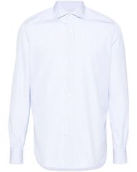 Mazzarelli - ウィンドウペン シャツ - Lyst