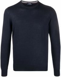 Barba Napoli - Fine-Knit Crew-Neck Jumper - Lyst
