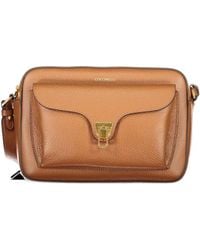 Coccinelle - Small Beat Grained Leather Cross Body Bag - Lyst