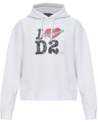 DSquared² - X Vaquera Hoodie mit Logo-Print - Lyst