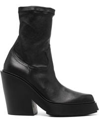 Vic Matié - 100Mm Ankle-Length Boots - Lyst