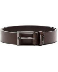 BOSS - Boss Cole-ant Belt Dark Brown - Lyst