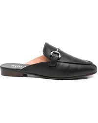 Bibi Lou - Leather Flat Mules - Lyst