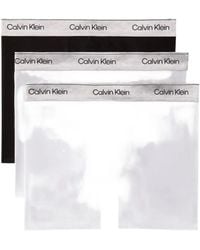 Calvin Klein - Logo-Waistband Cotton Boxers (Set Of Three) - Lyst