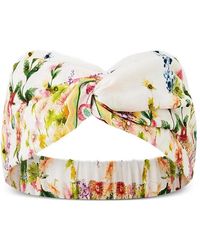 CAMILLA - Twisted Floral-Print Headband - Lyst