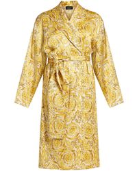 Versace - Robe de chambre à imprimé Barocco - Lyst