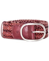 Dragon Diffusion - Cinturón de piel trenzado - Lyst