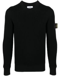 Stone Island - ロゴパッチ セーター - Lyst