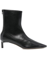 Dear Frances - Topo Pointed Leather Bootie - Lyst