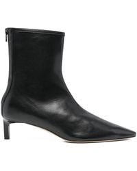 Dear Frances - Topo Pointed Leather Bootie - Lyst