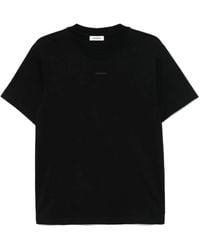 Sandro - Logo-Lettering T-Shirt - Lyst