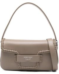 Emporio Armani - Leren Schoudertas - Lyst