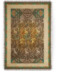 Pierre Louis Mascia - Aloeuw Floral-Print Fringed Shawl Scarf - Lyst