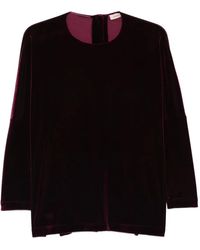 Blanca Vita - Round-Neck Top - Lyst