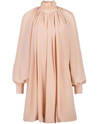 Stella McCartney - Silk Mini Dress - Lyst