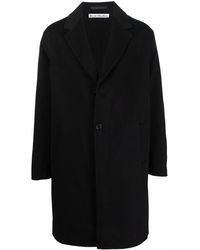 Acne Studios - Notched-lapels Single-breasted Coat - Lyst