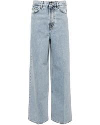 TOTEME - Jeans Della Gamba Larga - Lyst