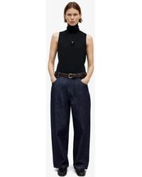 Cordera - Broek Met Knoopsluiting - Lyst