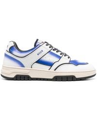 MSGM - Calf Leather Sneakers - Lyst