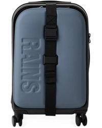 Rains - Logo-Embossed Buckle-Strap Suitcase - Lyst
