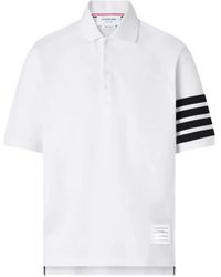 Thom Browne - Pique 4-Bar Polo - Lyst