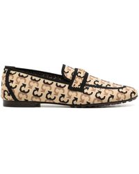 Tory Burch - Graphic-print Ballet Loafers - Lyst