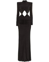 Nissa - Rhinestone-Embellished Maxi Dress - Lyst