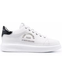 Karl Lagerfeld - Rue St Guillaume Low-Top Lace-Up Sneakers - Lyst