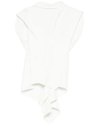 Maticevski - Panelled Zip-Up Blouse - Lyst