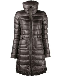 Herno - Padded Zip-Up Coat - Lyst