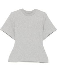 LA PISCINE - Fitted Short-Sleeve T-Shirt - Lyst