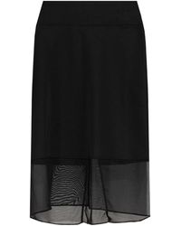 IRO - Mesh-Panel Skirt - Lyst