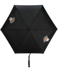 Moschino - Teddy Bear-print Folded Umbrella - Lyst