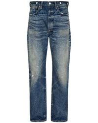 Comme des Garçons - Jean À Design Patchwork Et Effet Usé - Lyst