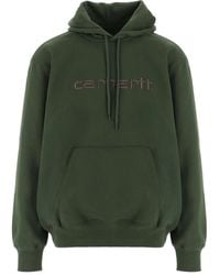 Carhartt - Logo-Embroidered Hoodie - Lyst