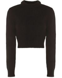 Malo - Cashmere Cropped Sweater - Lyst